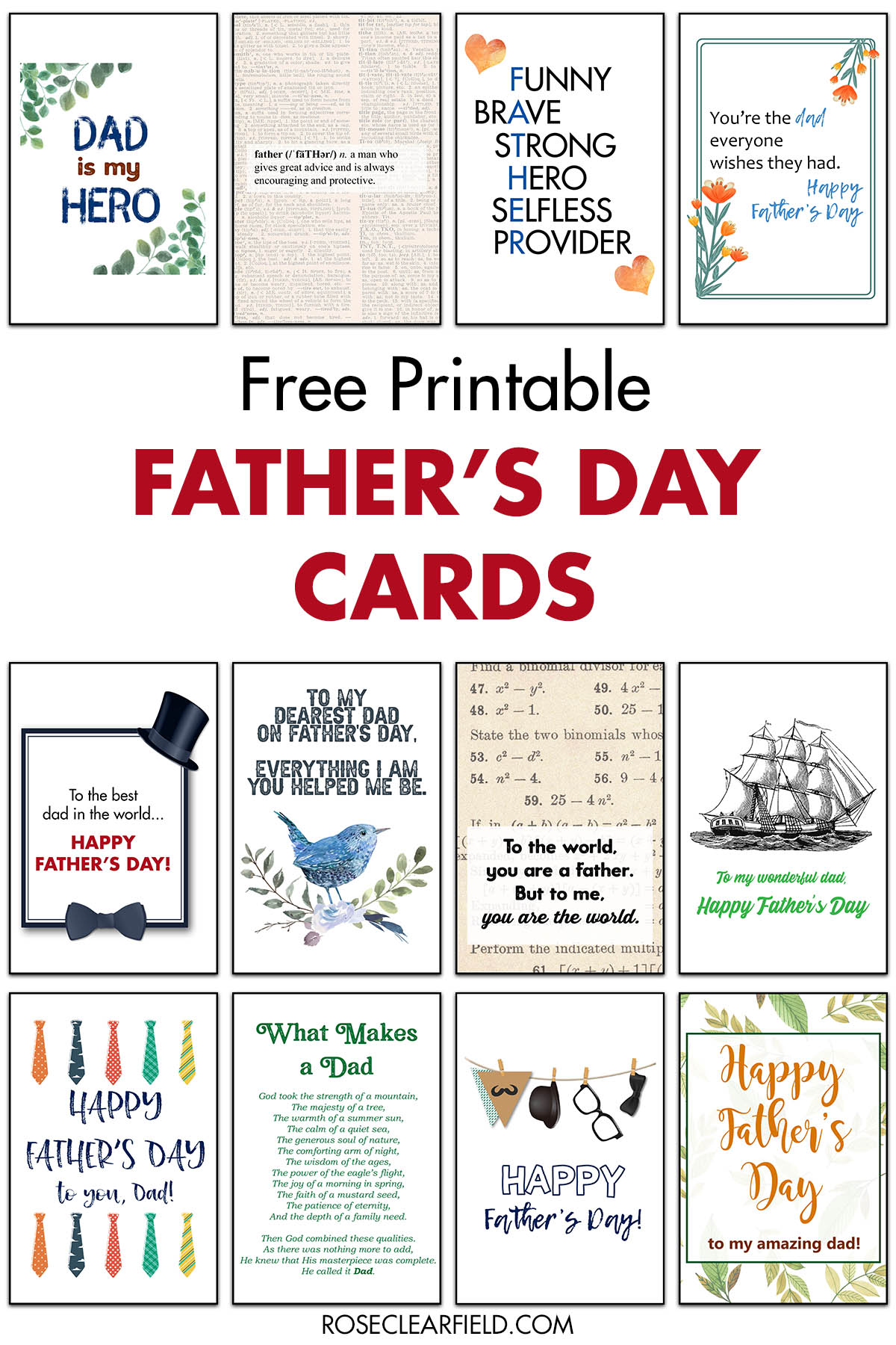 Free Printable Fathers Day Cards