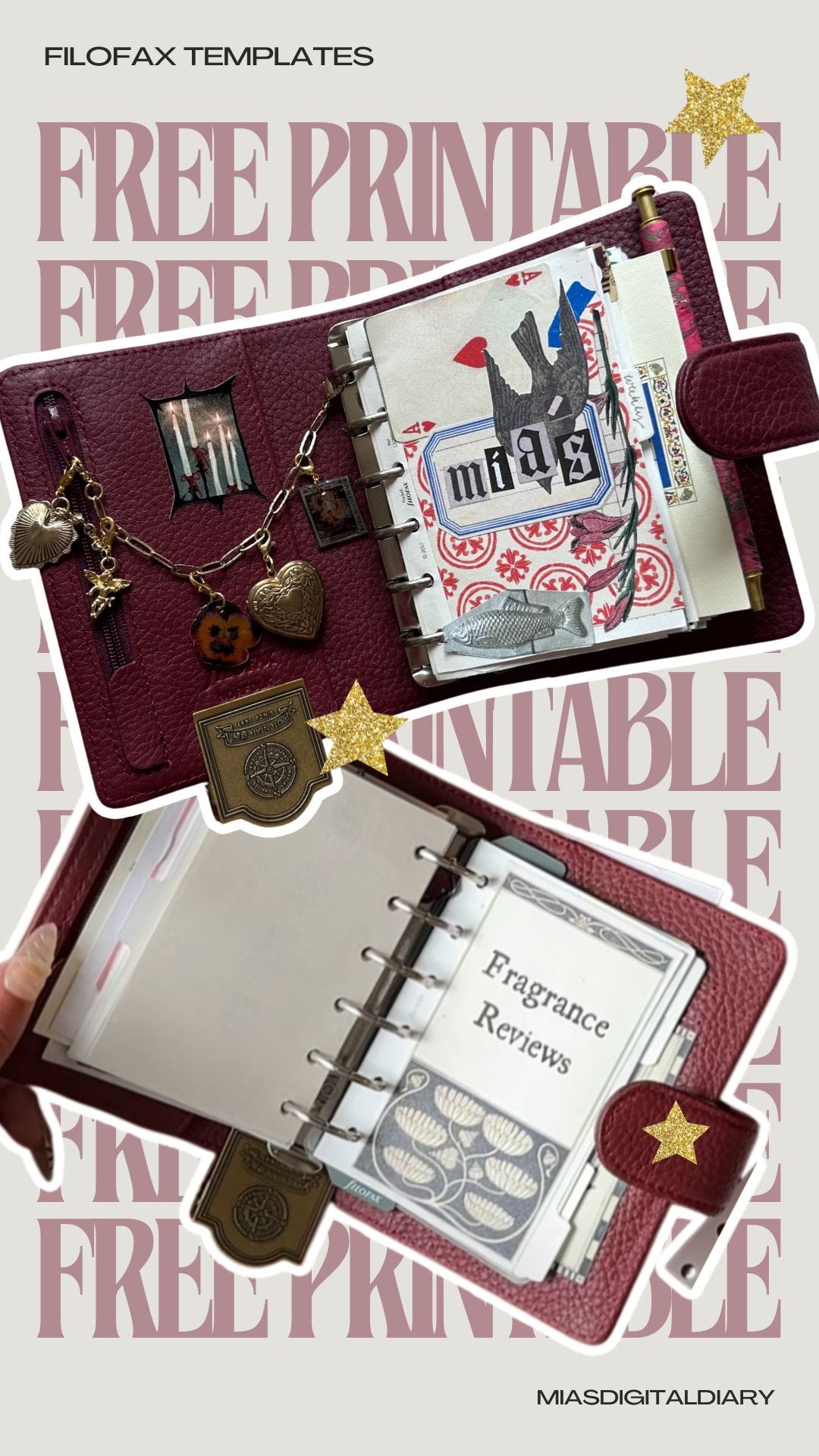 Free Printable Filofax Tracking Inserts
