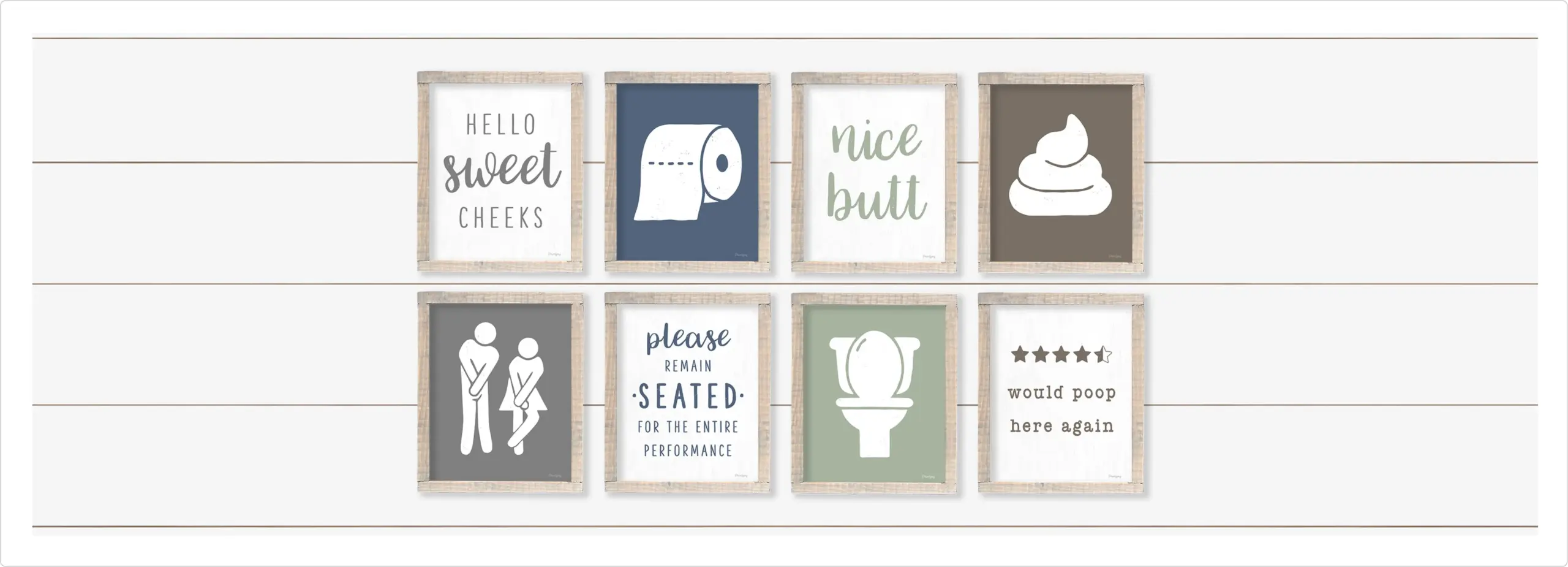 free printable bathroom signs