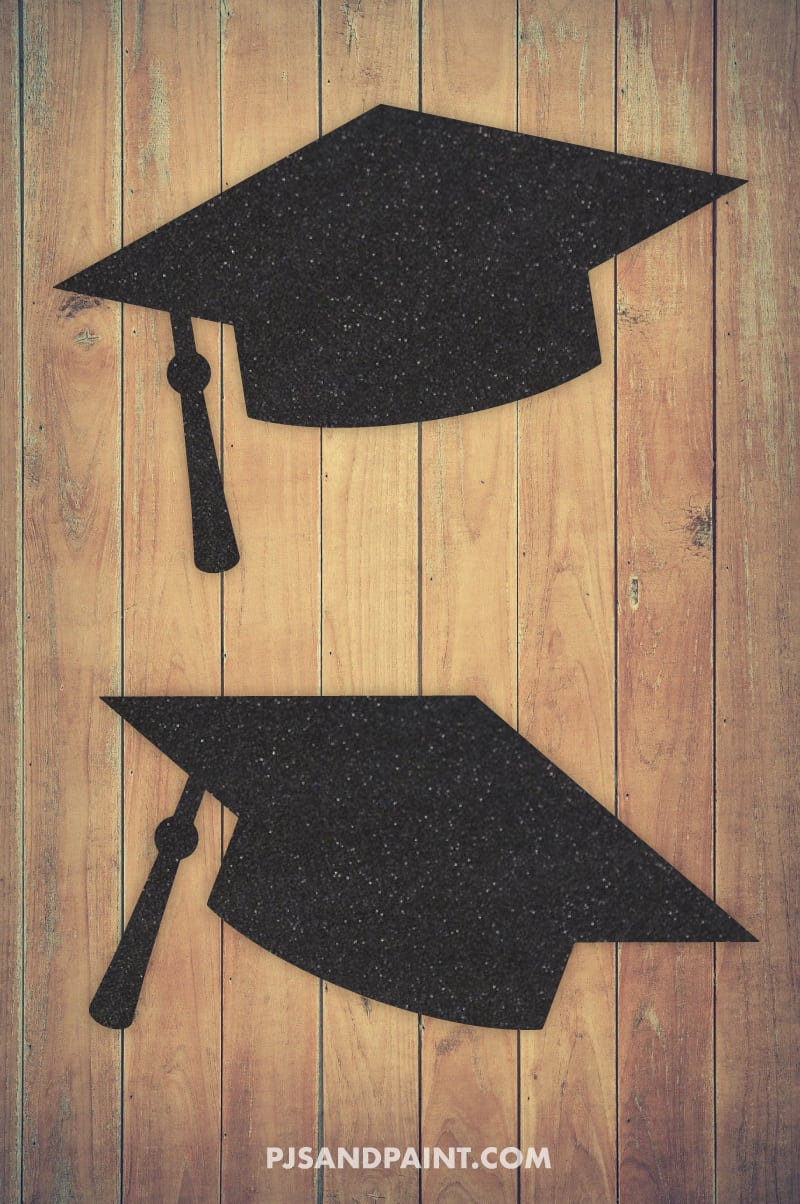 Free Printable Graduation Cap Template 2 Sizes