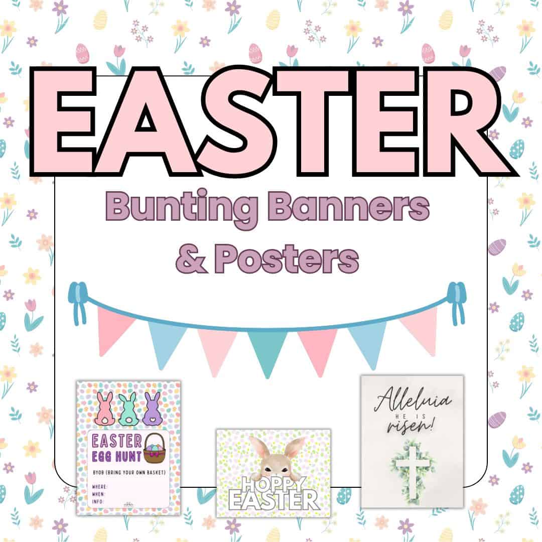Free Printable Happy Easter Signs