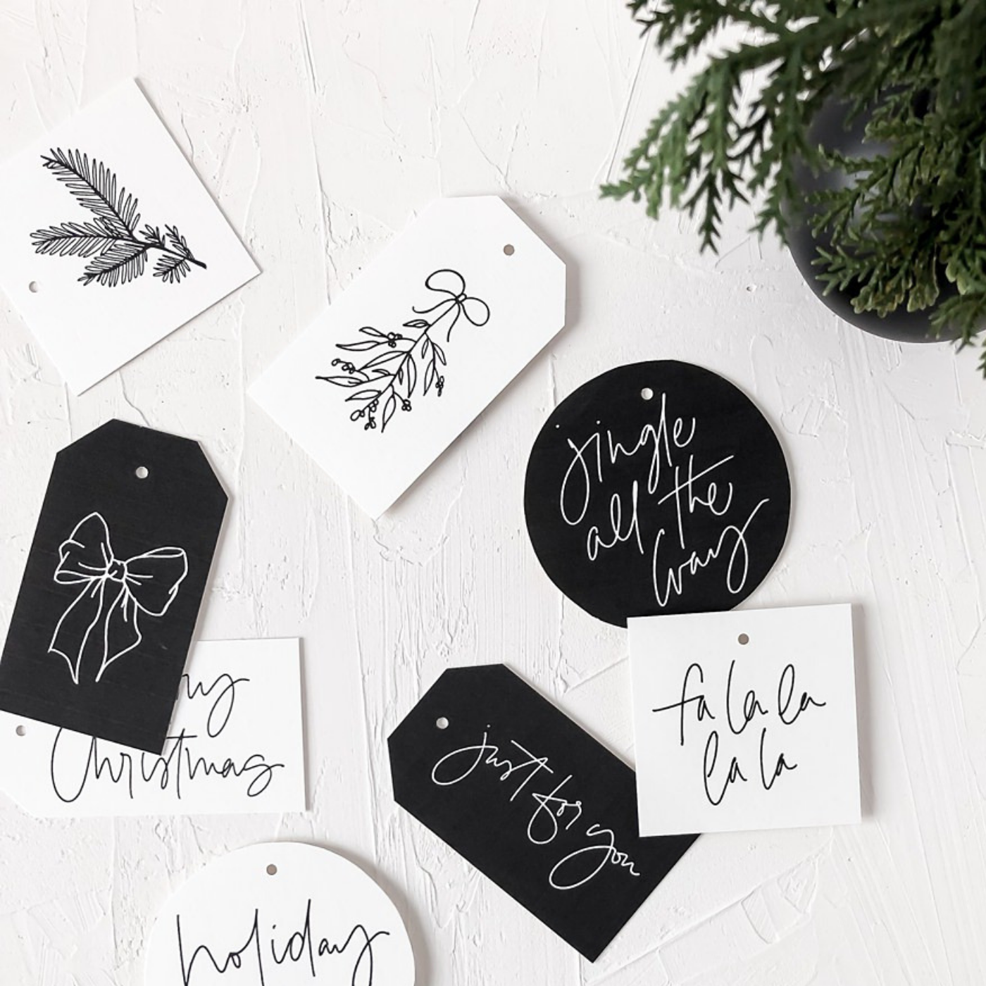 Free Printable Holiday Gift Tags