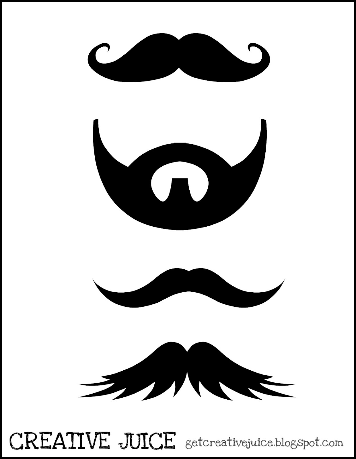 Free Printable Photobooth Props