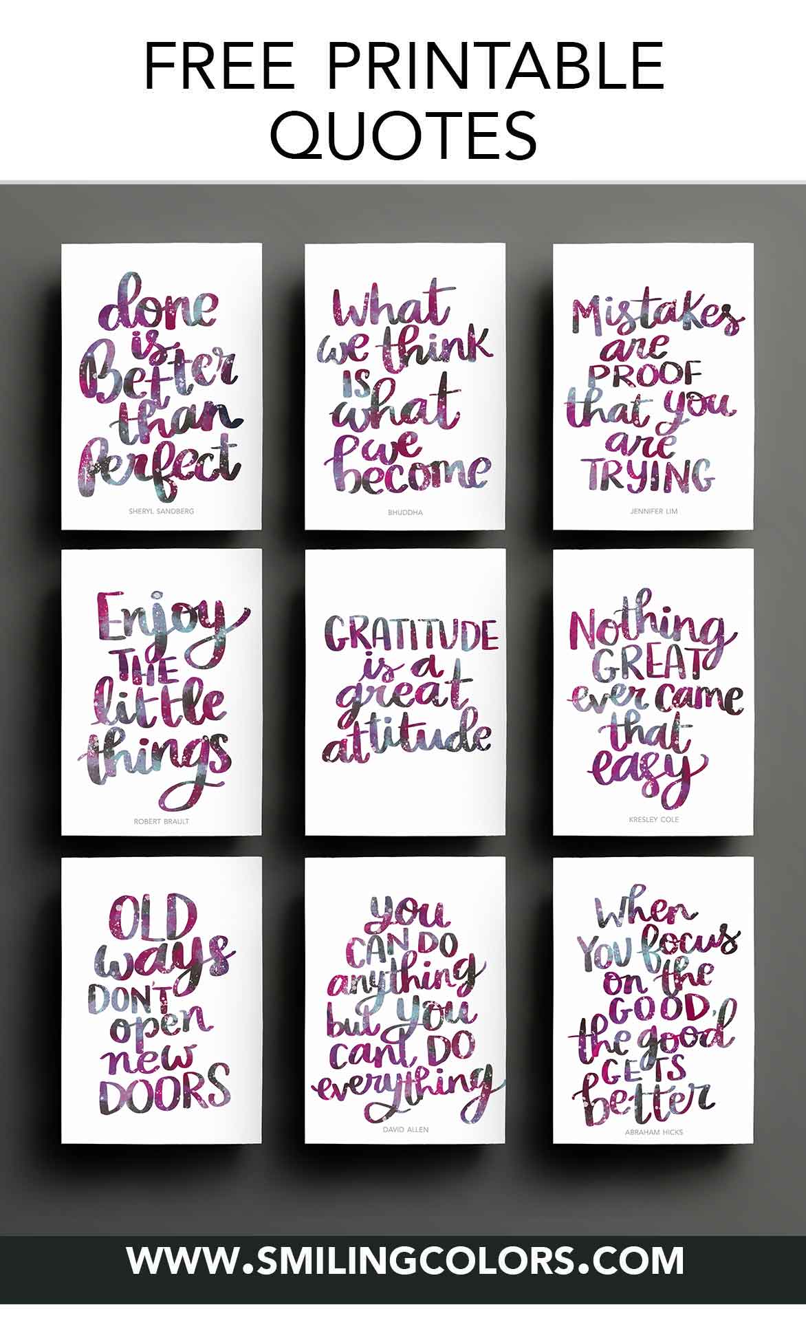 Free Printable Quotes