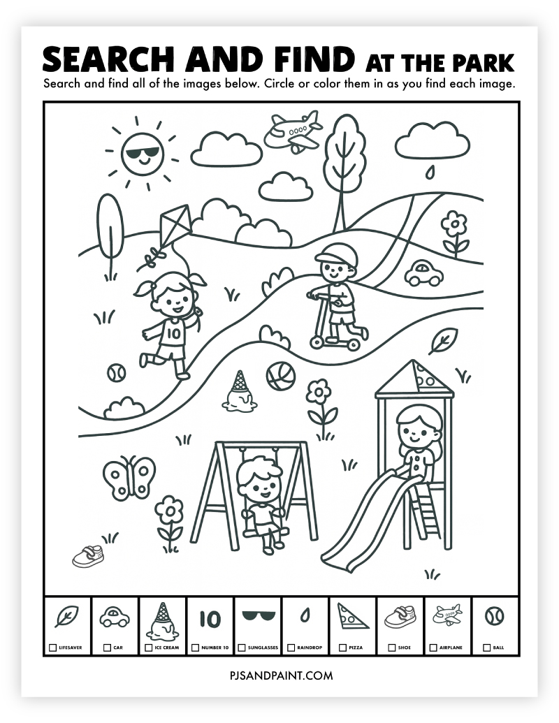 Free Printable Search And Find Activities Free Printable Search And Find Activities