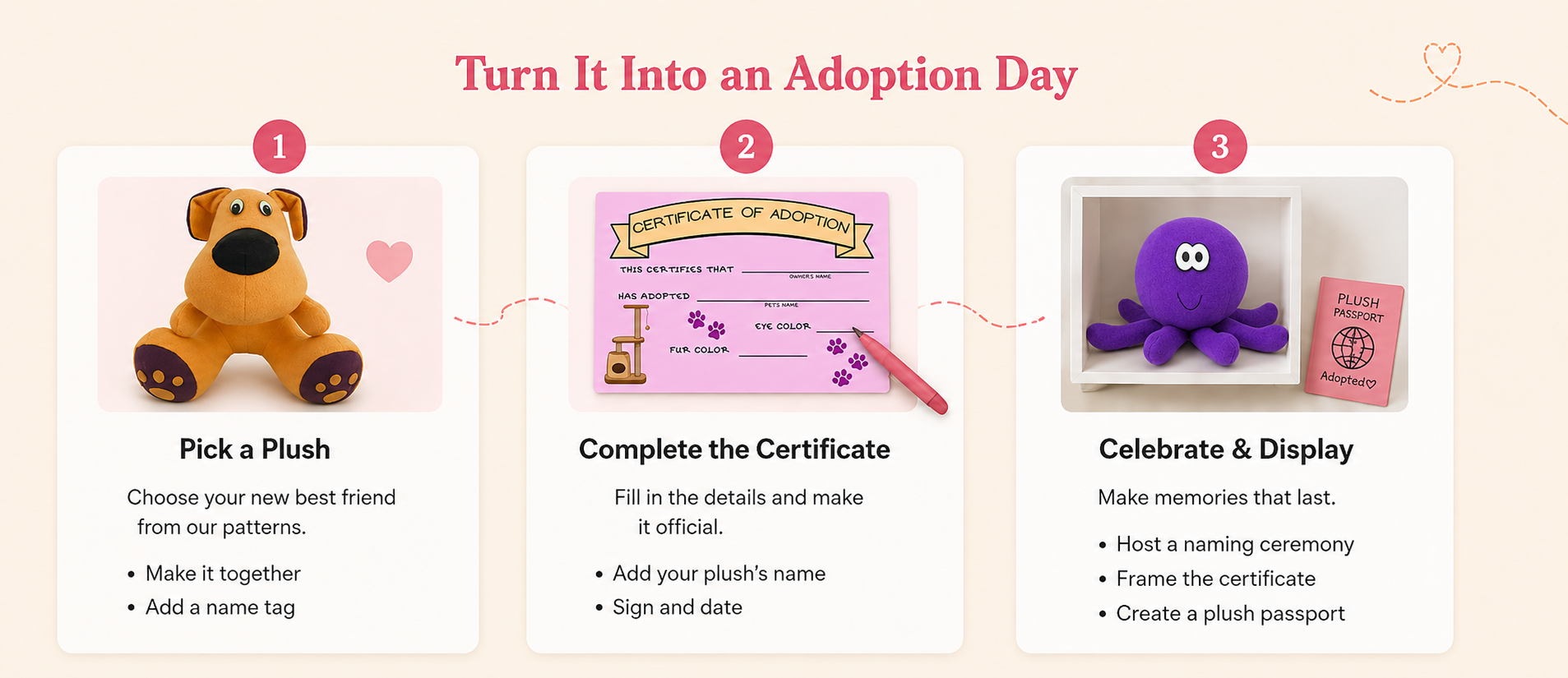 Free Printable Stuffed Animal Adoption Certificate