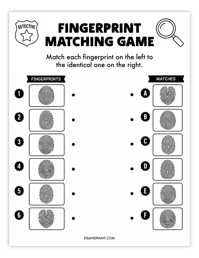 free printable detective games