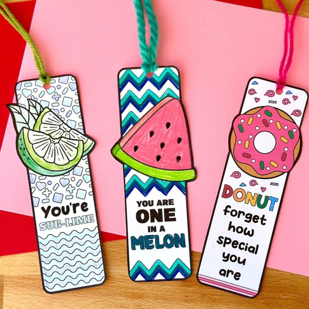 Free Printable Valentine Bookmarks Free Printable Valentine Bookmarks