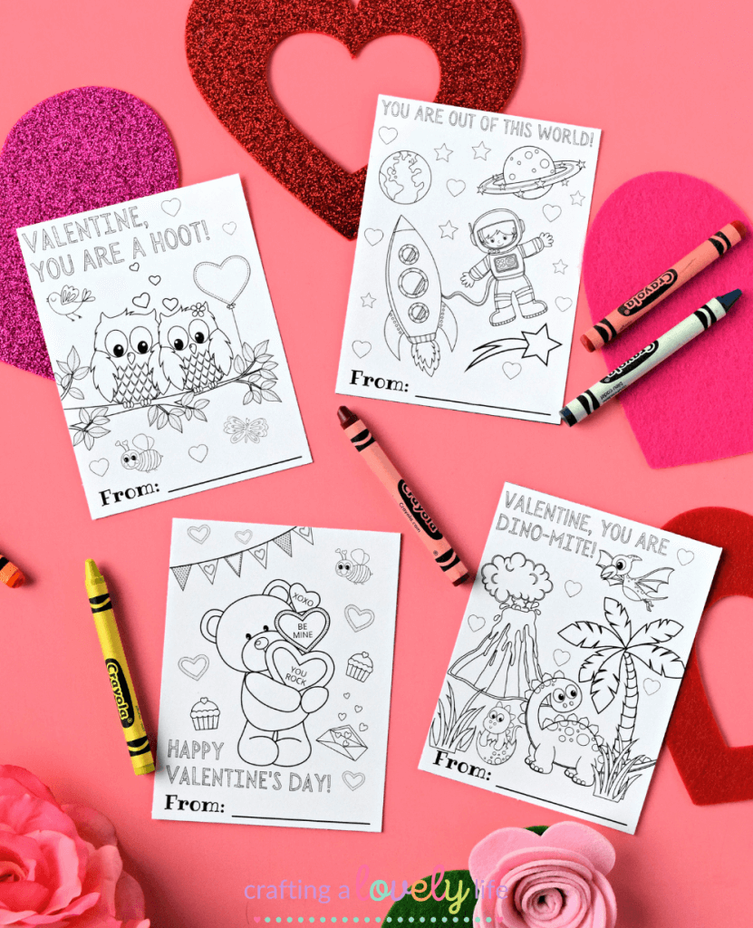 Free Printable Valentine Coloring Pages