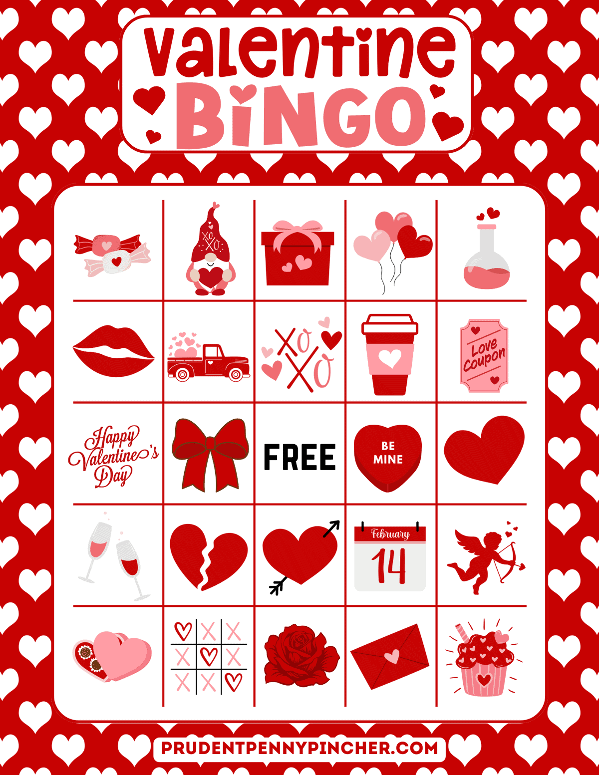 free valentine bingo cards printables