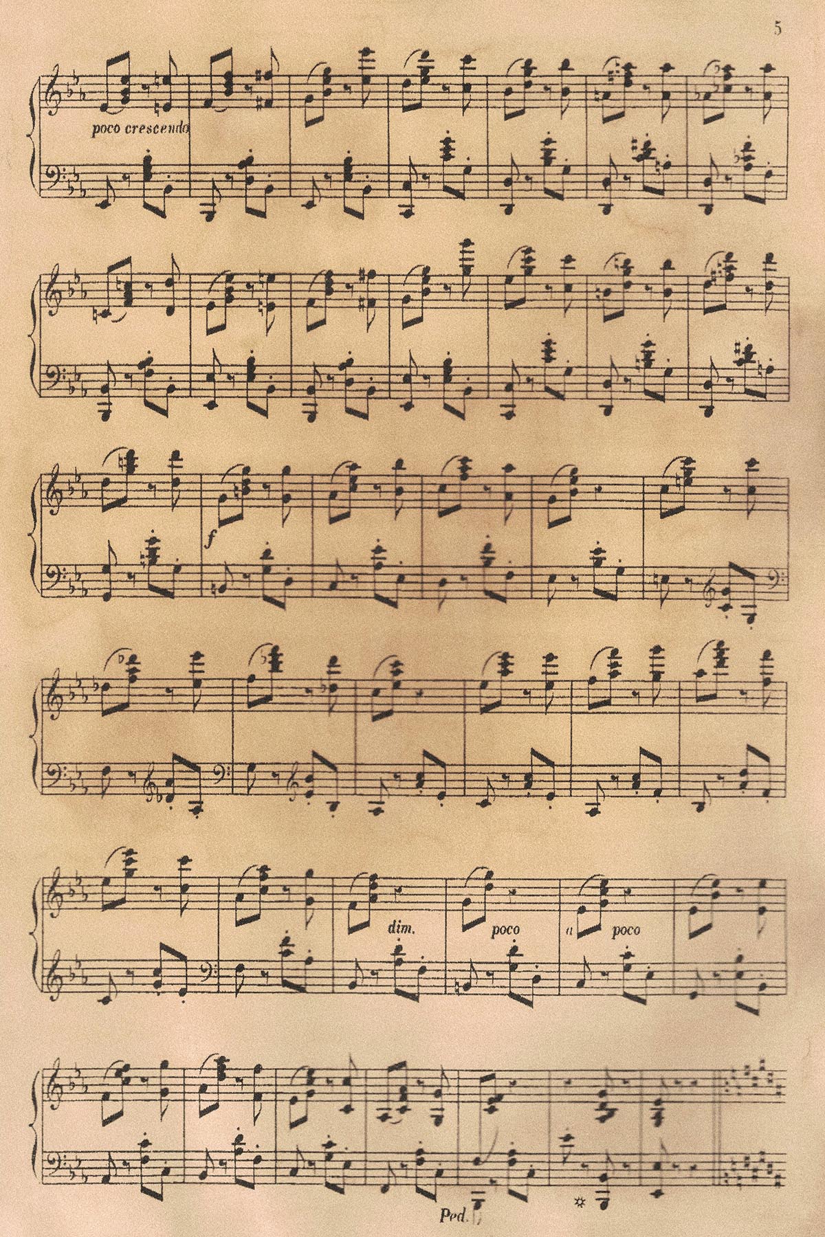 Free Printable Vintage Sheet Music