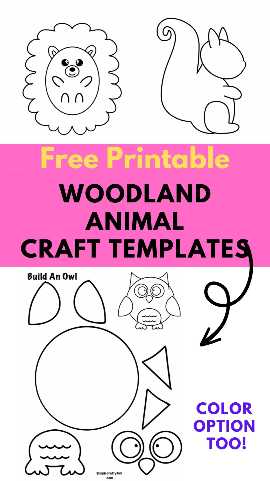 free printable animal shapes free printable animal shapes