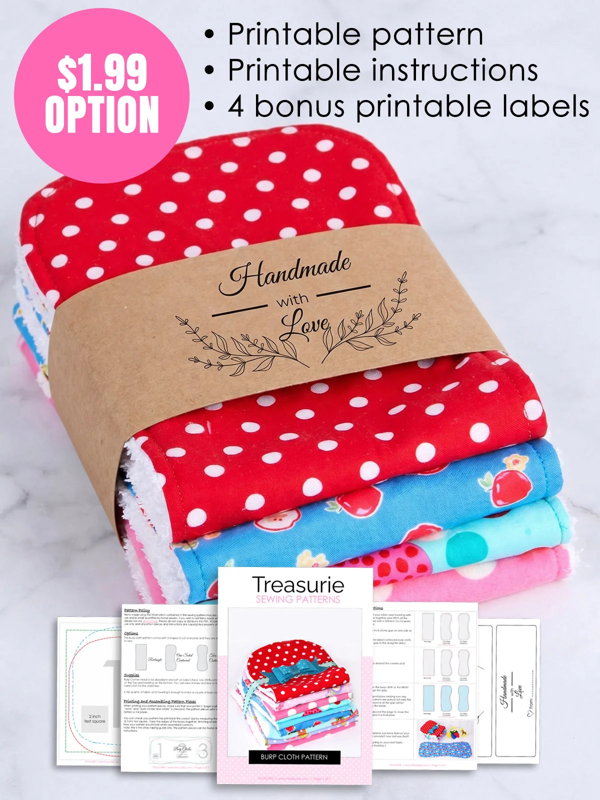 free printable burp cloth patterns free printable burp cloth patterns