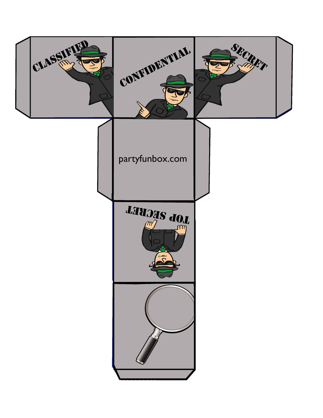 Free Spy Party Printables