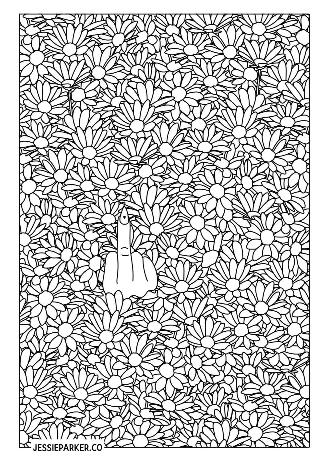 Free Swear Word Adult Colouring Pages