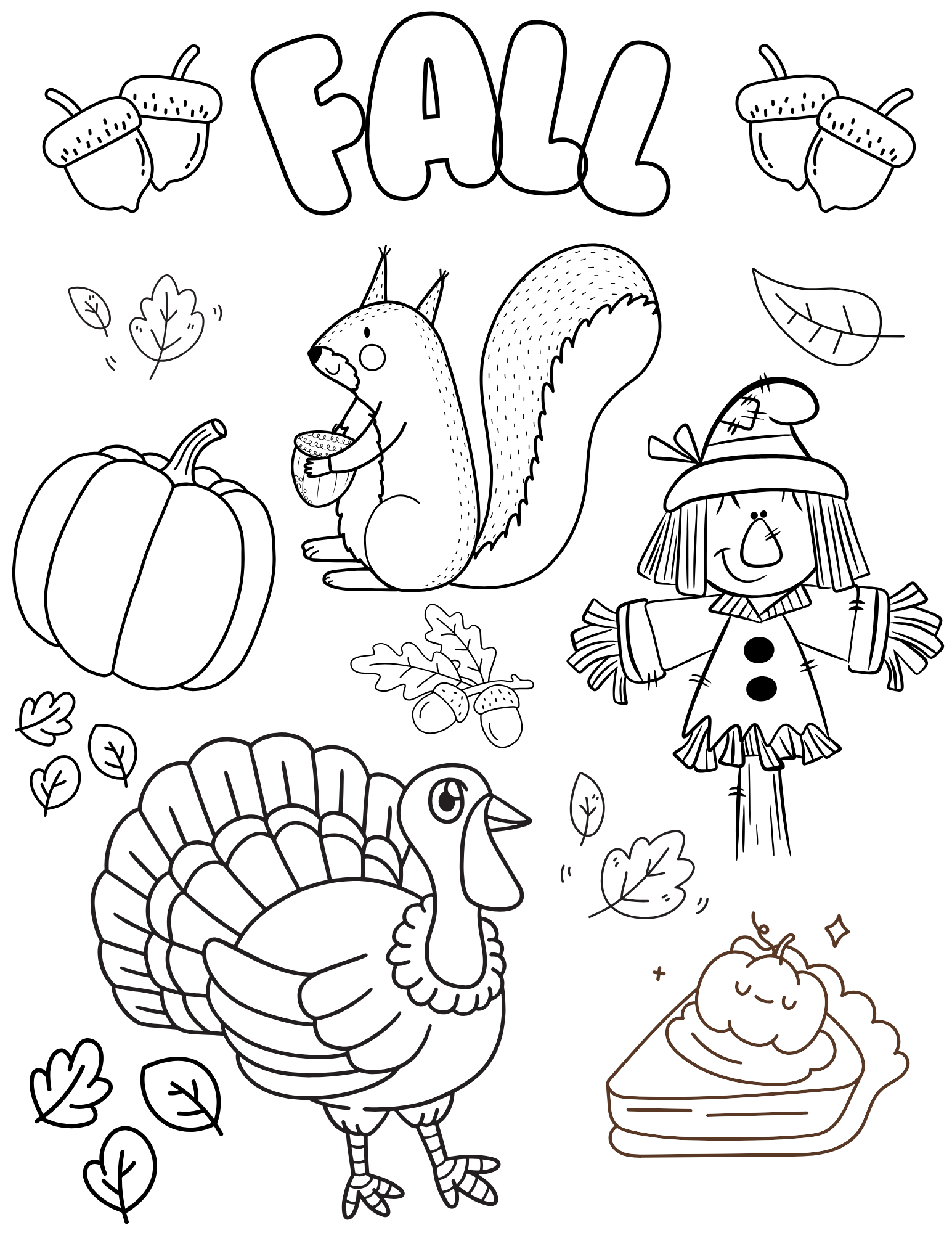 Free Thanksgiving Activity Printables For Kids