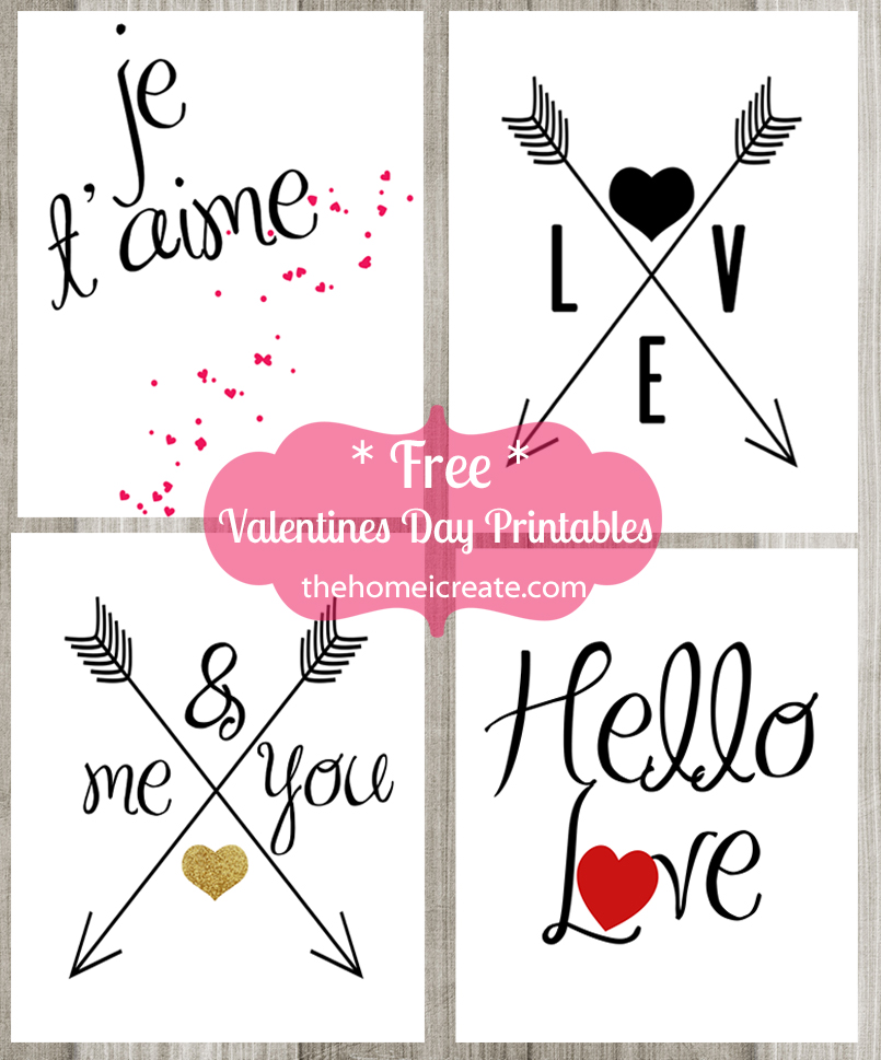 Free Valentines Day Printables