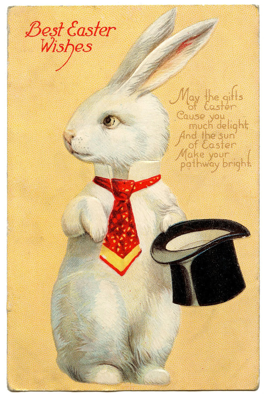Free Vintage Easter Bunny Images