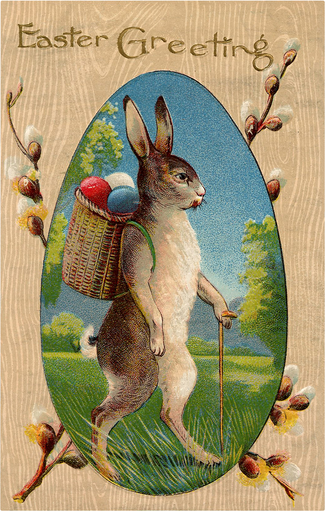Free Vintage Easter Bunny Images