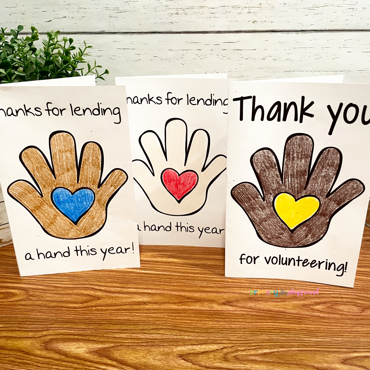 Free Volunteer Thank You Cards