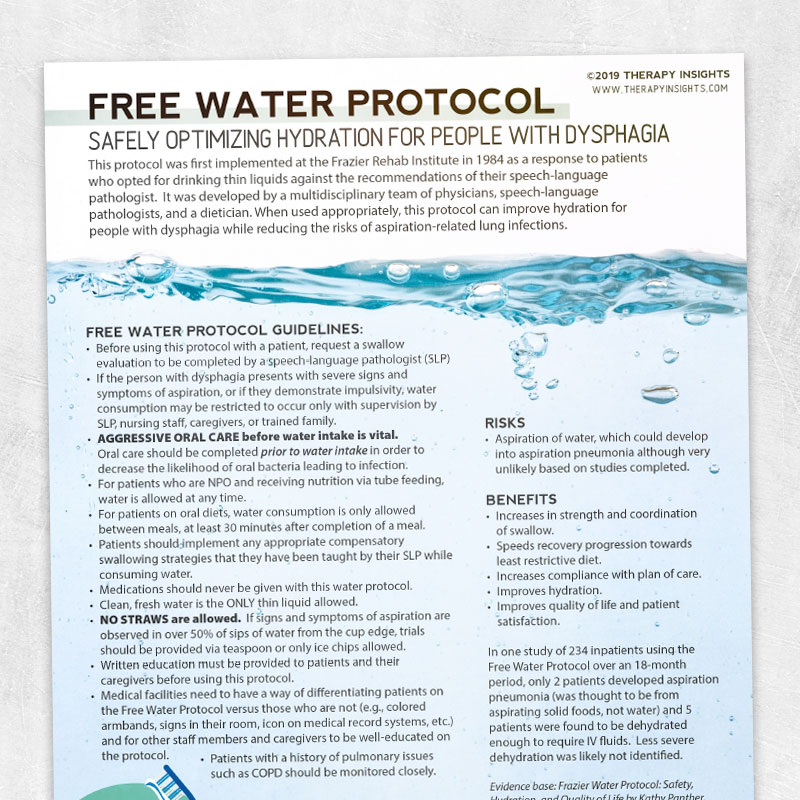 Free Water Protocol