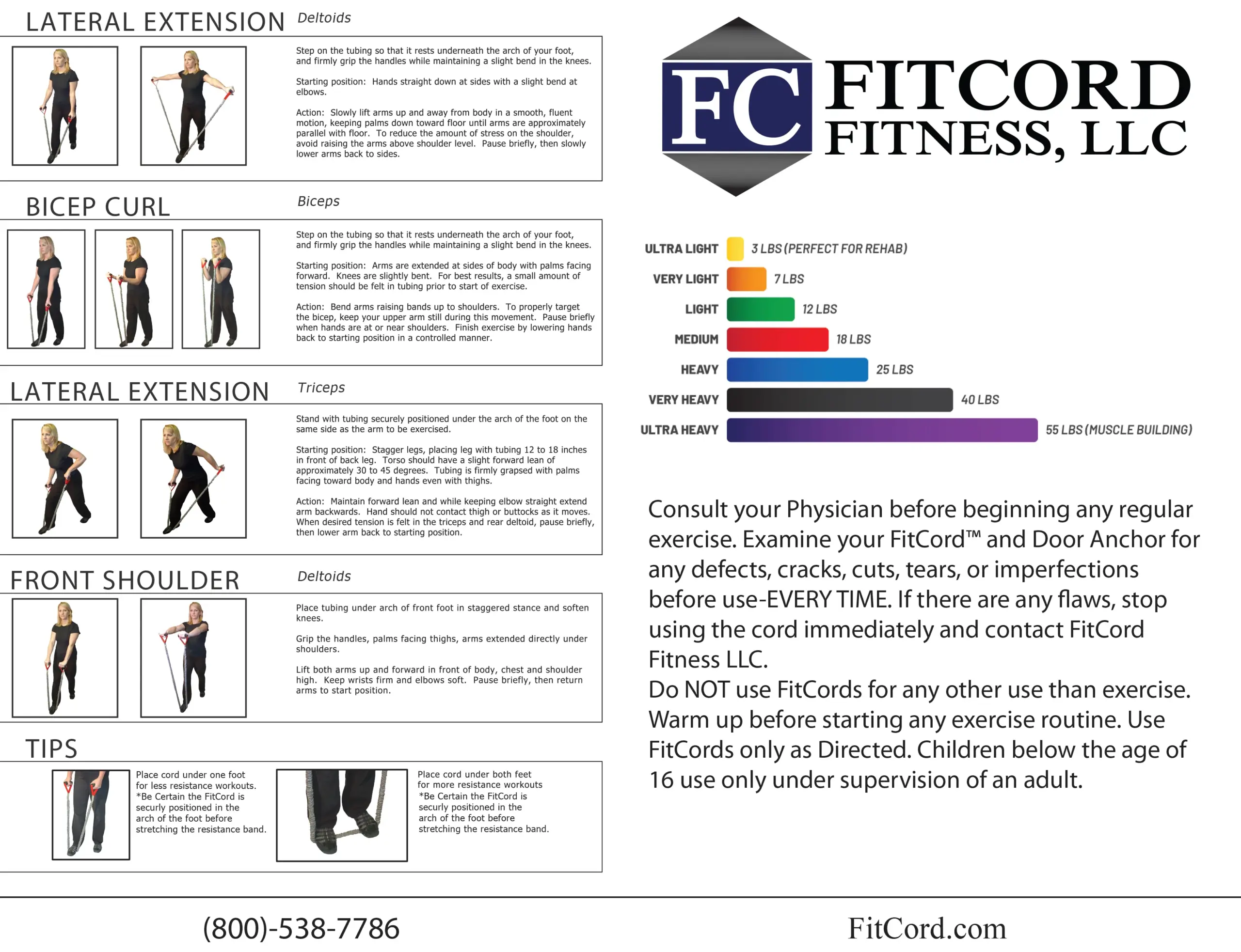free printable resistance band exercise chart