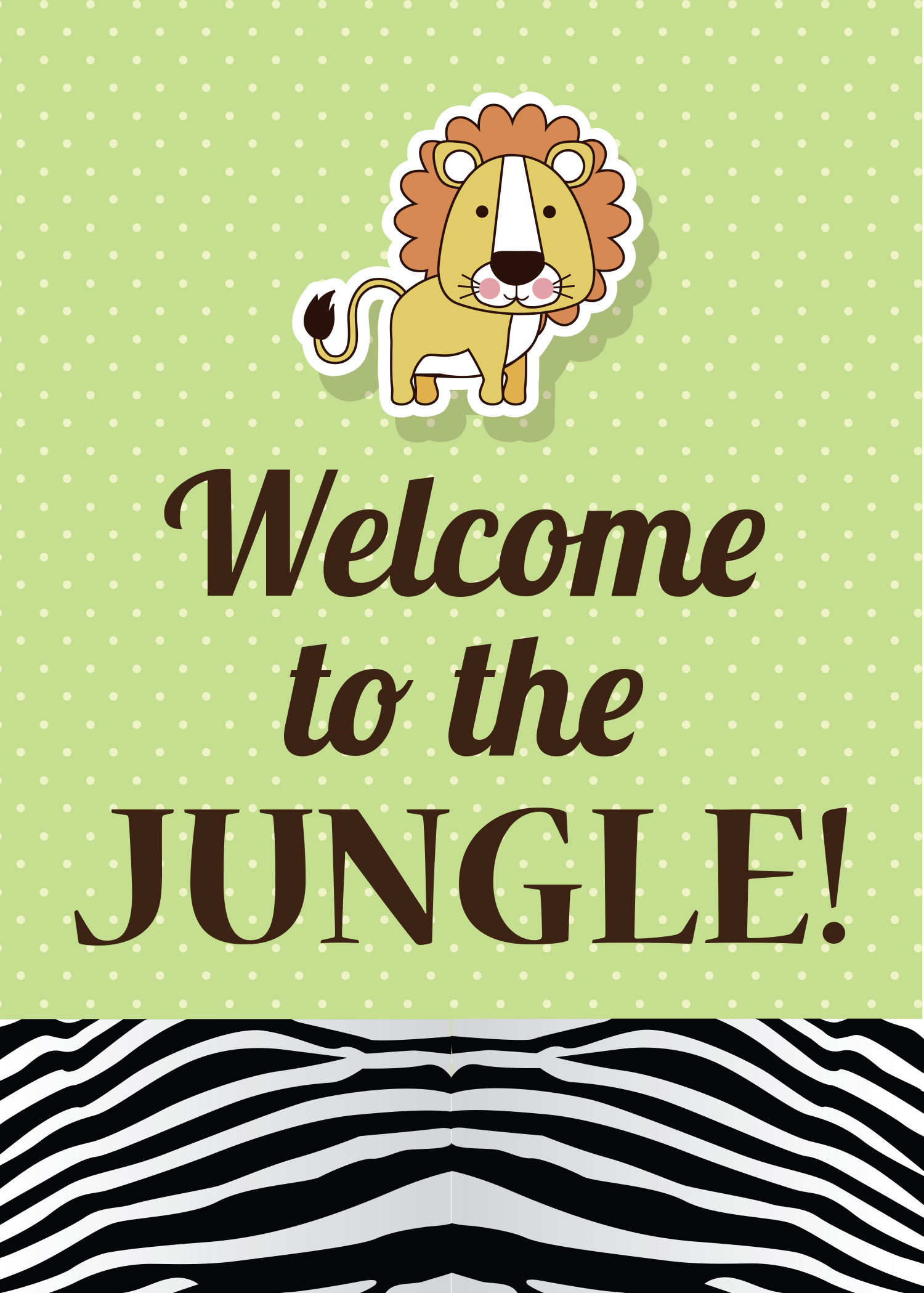 Friday Freebie Safari Theme Party Free Printables