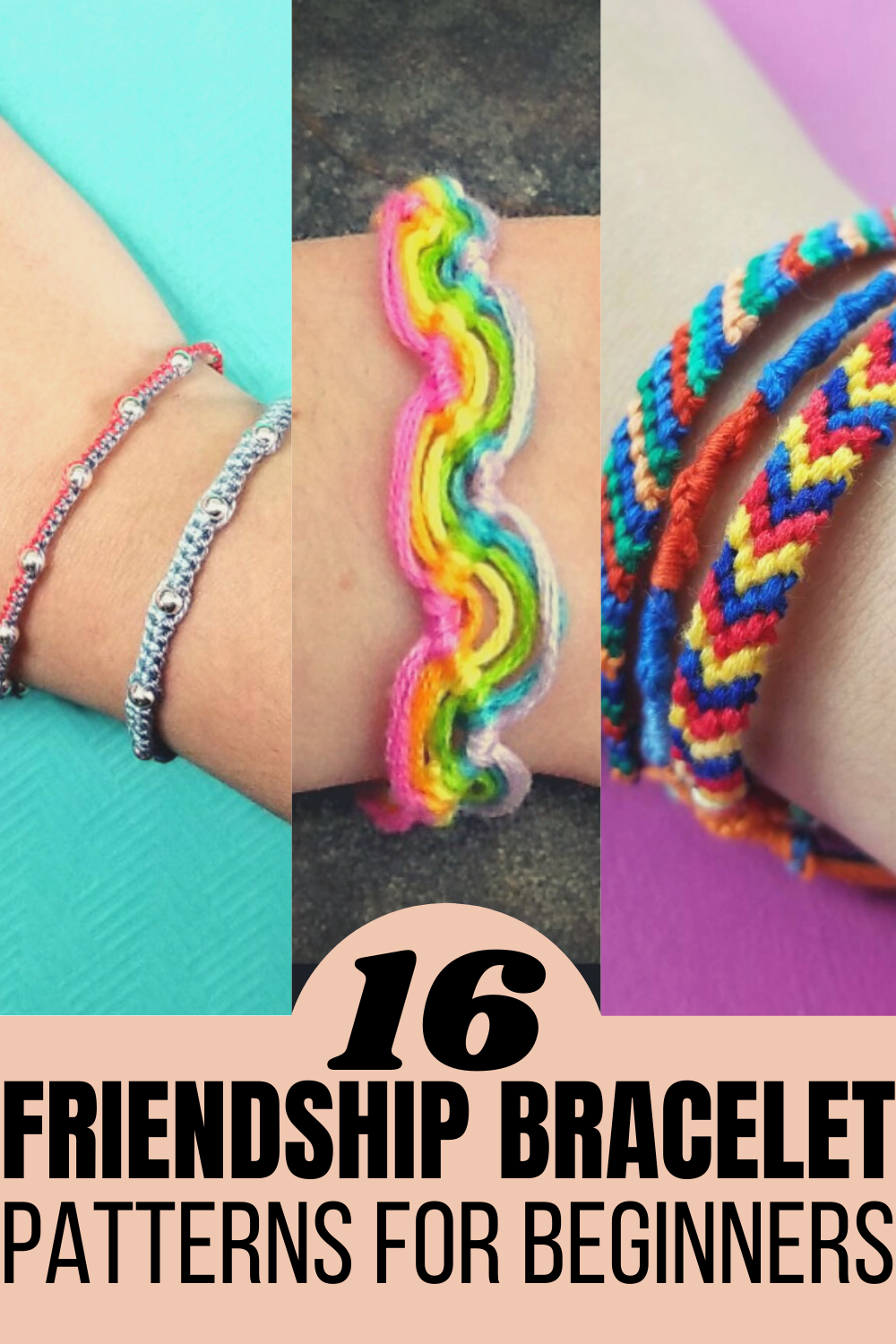 Friendship Bracelet Patterns For Beginners