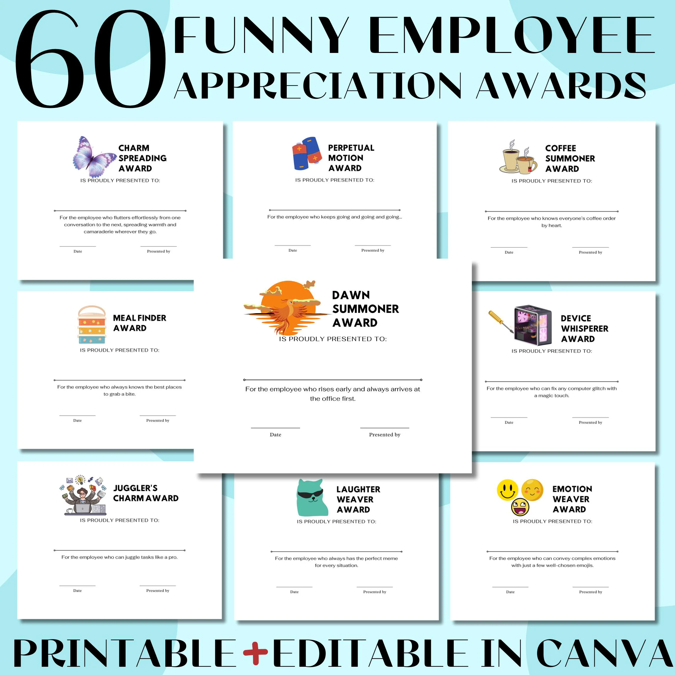 Funny Employee Appreciation Awards 60