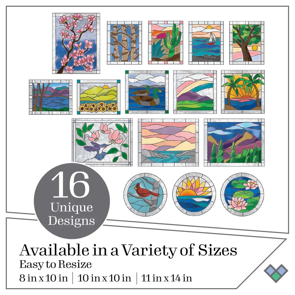 Gallery Glass Pattern Packs Scenery 19773