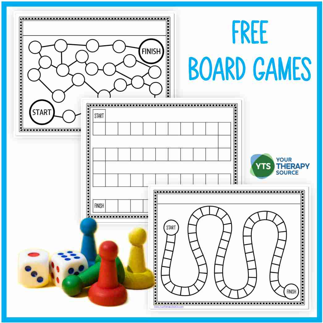 Game Board Printable Free