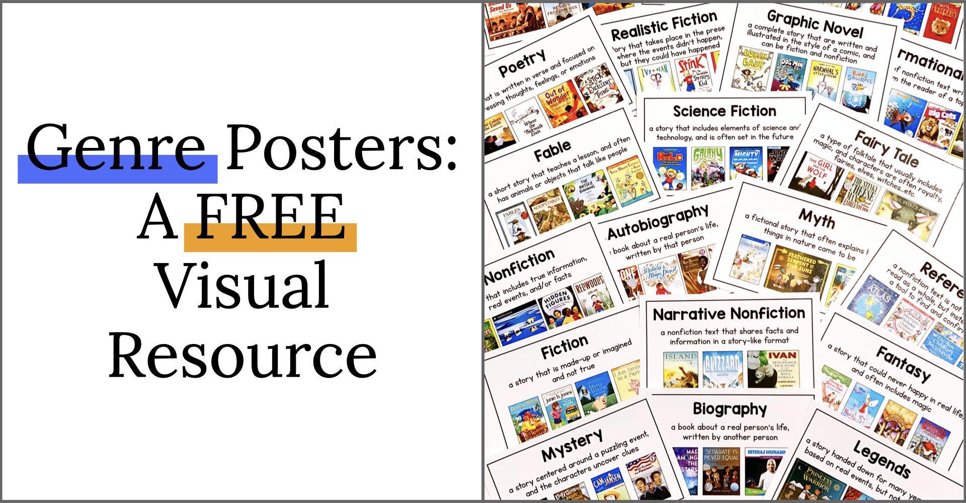 Genre Poster Freebie