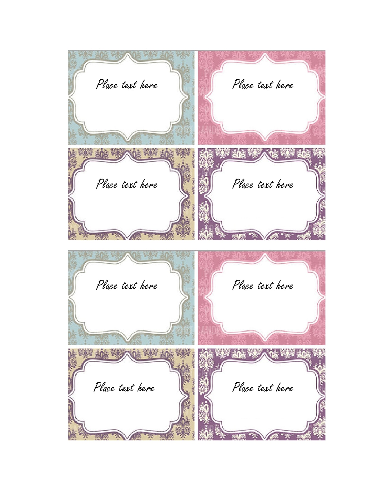 free printable christmas gift tag templates for word