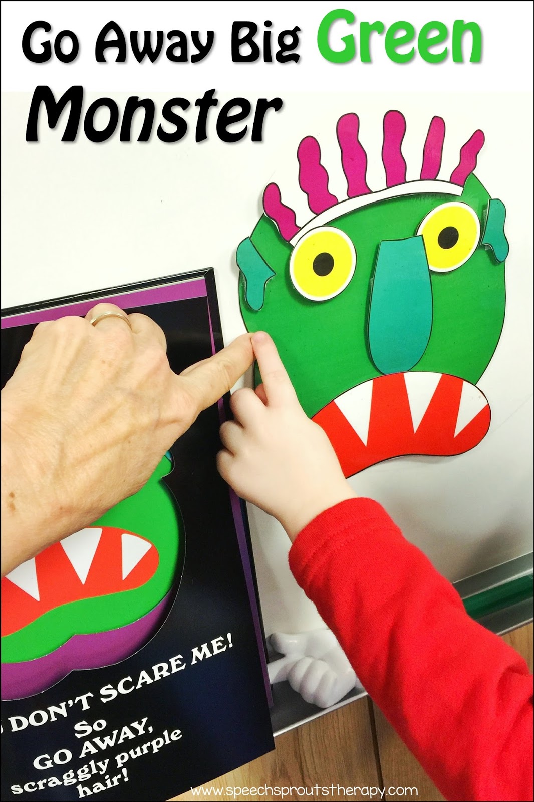 Go Away Big Green Monster Best Ever Books For Halloween Speech Therapy