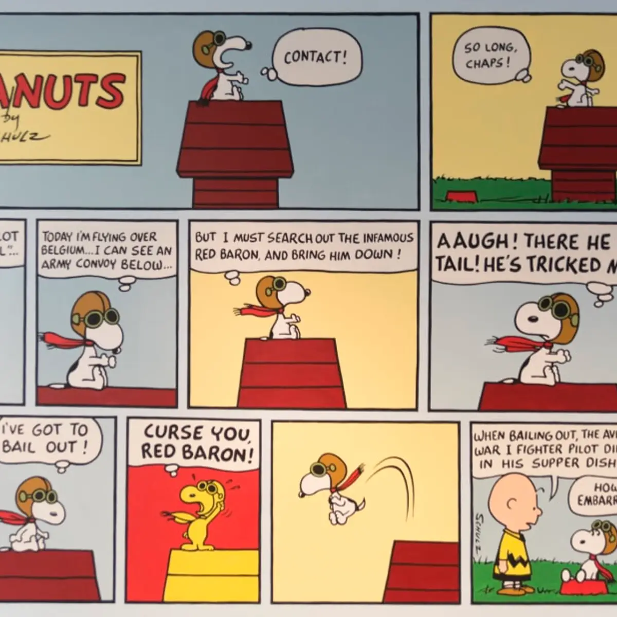 free printable peanuts comic strips