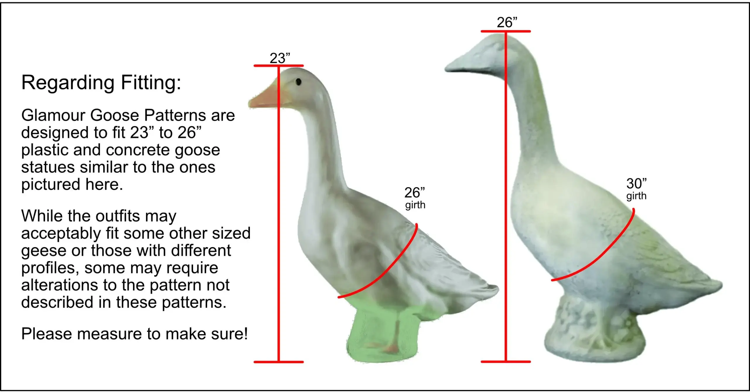 Goose Clothes Pattern For Shirt Dress