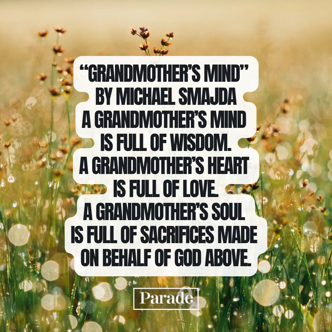 free printable grandparents day poems