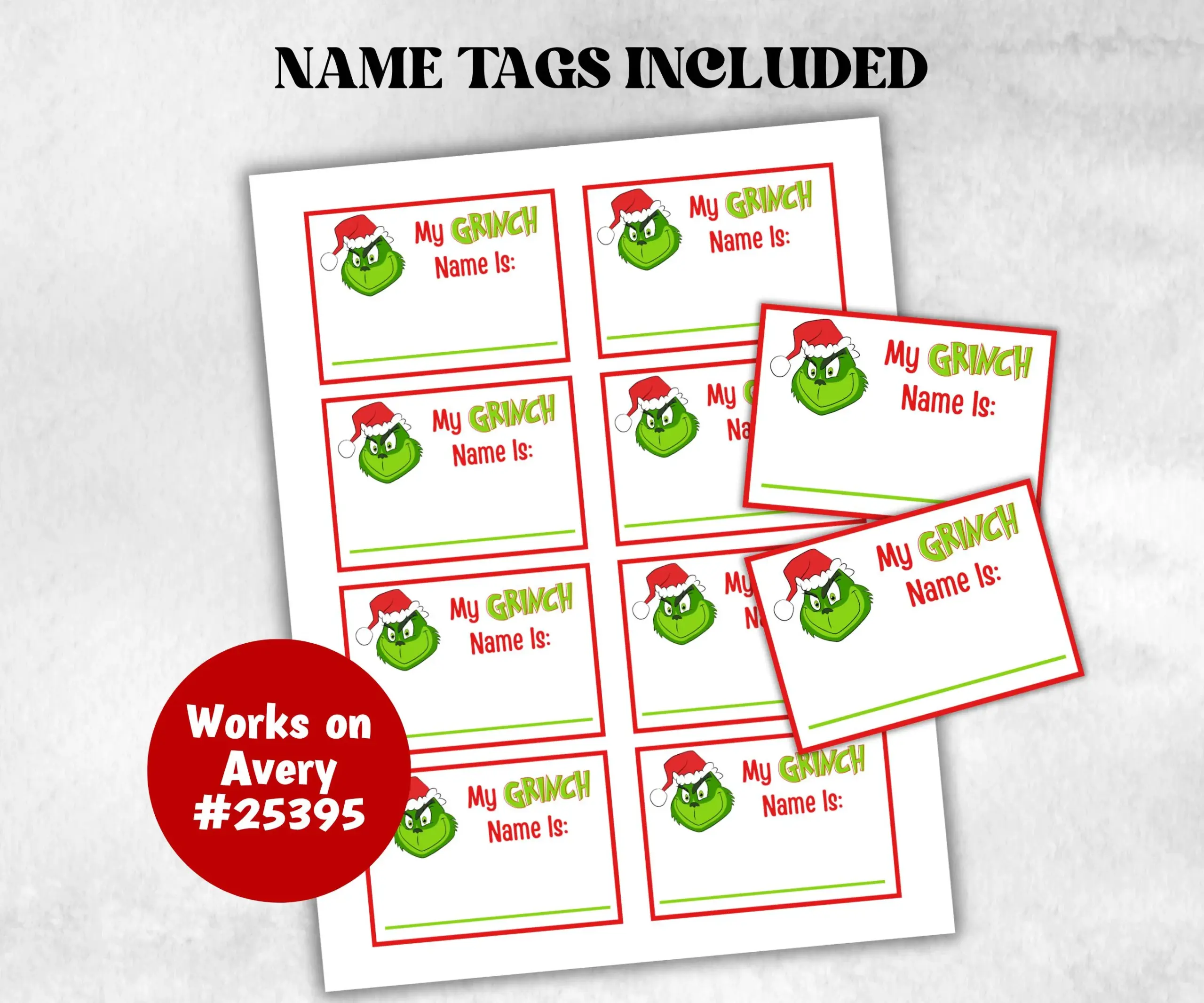 grinch christmas tags printable