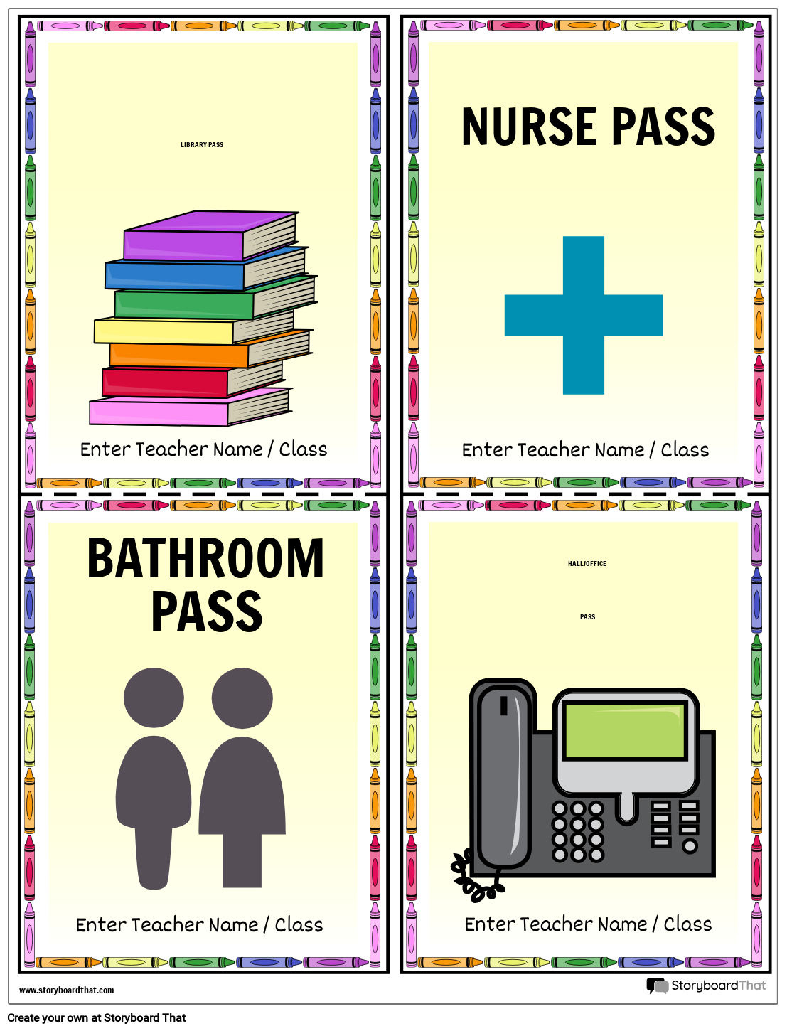 Hall Passes