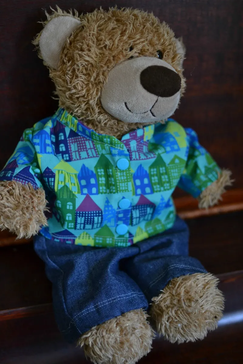 Handmade Gifts For Boys Day 4 Teddy Bear Dress Up Clothes And Free Pattern