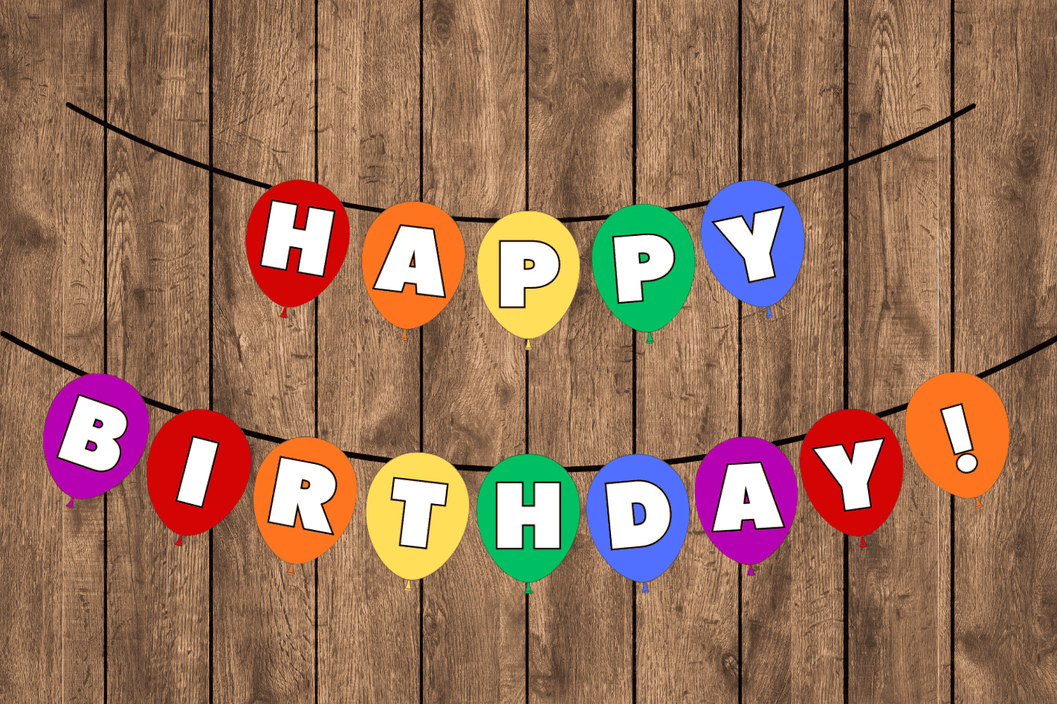 Happy Birthday Banners