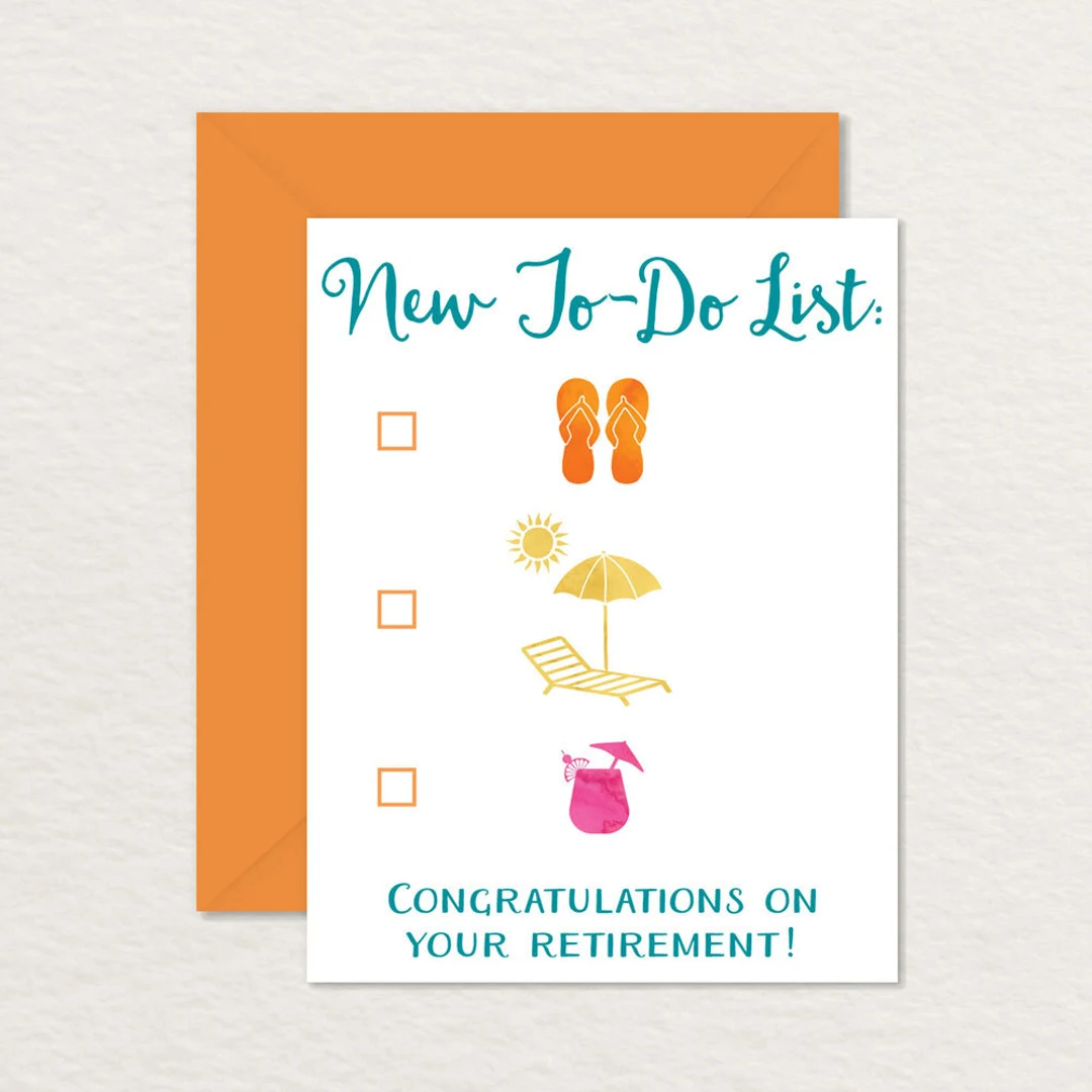 free printable retirement cards