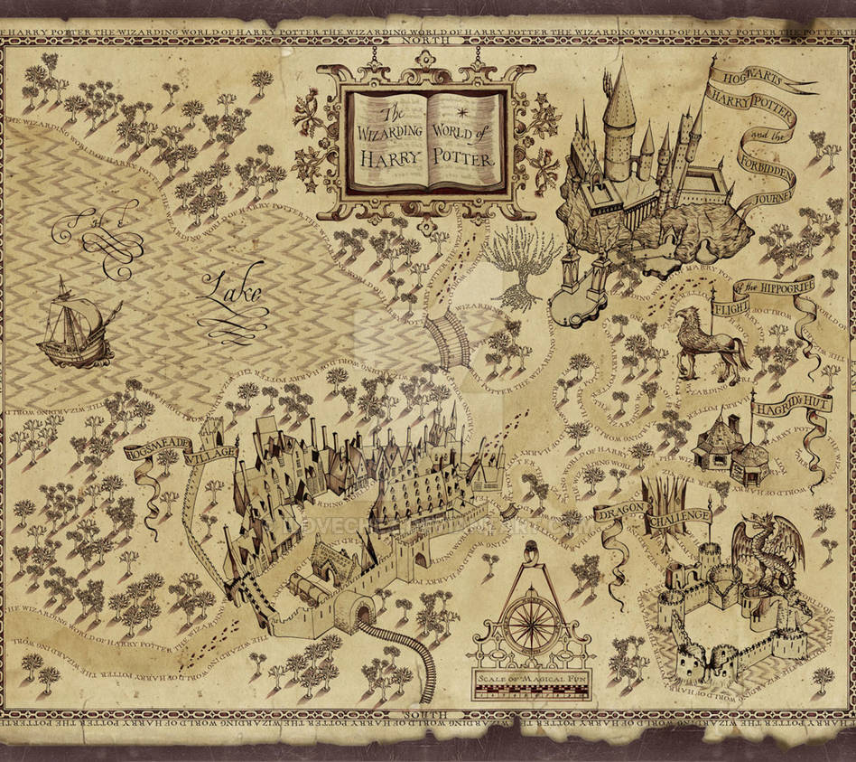 Harry Potter S Marauders Map 362687695