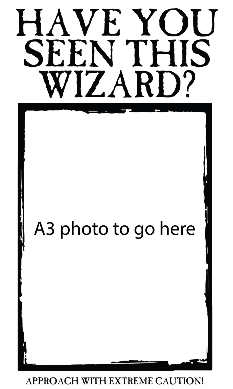 free printable have you seen this wizard