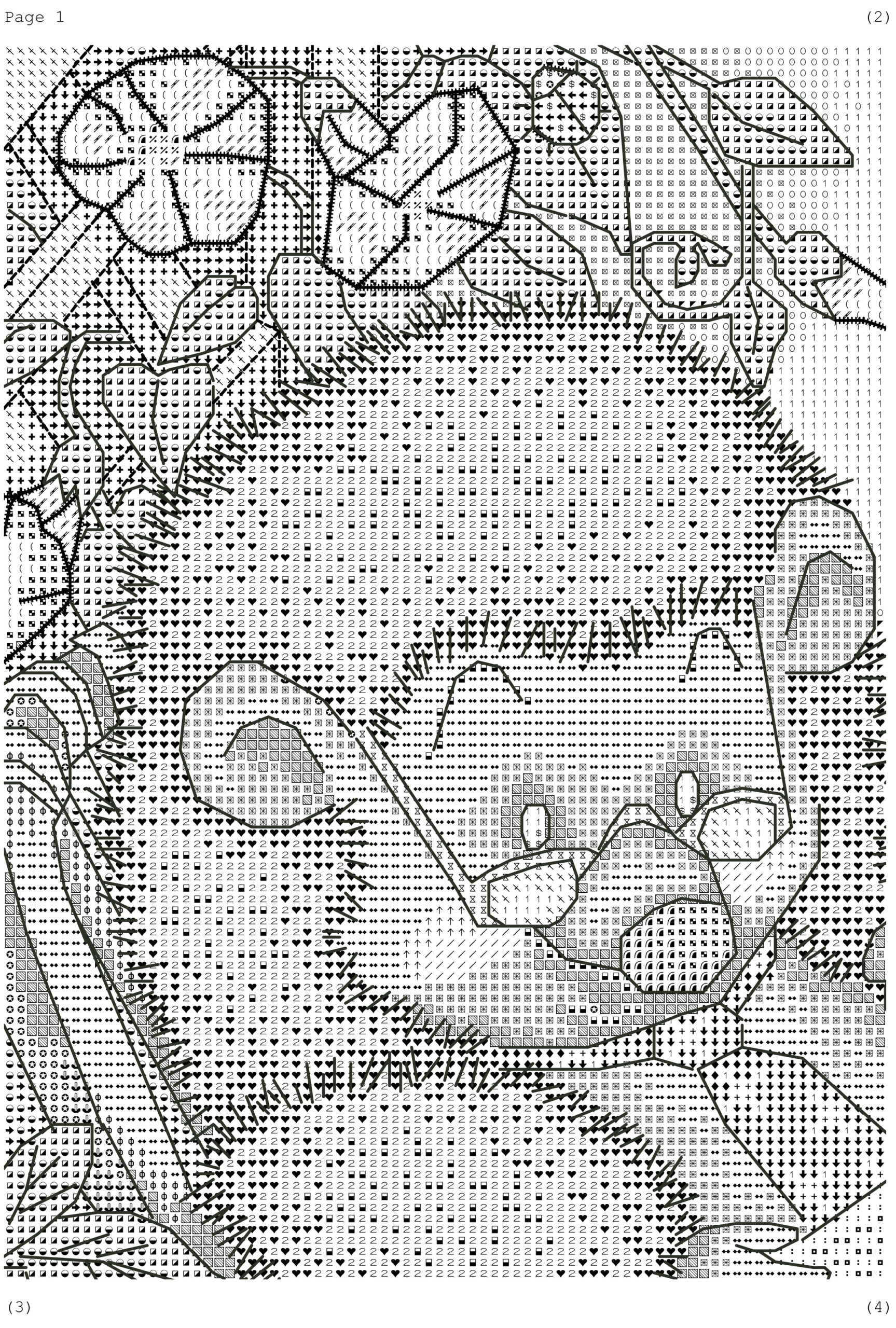 free printable black and white cross stitch patterns