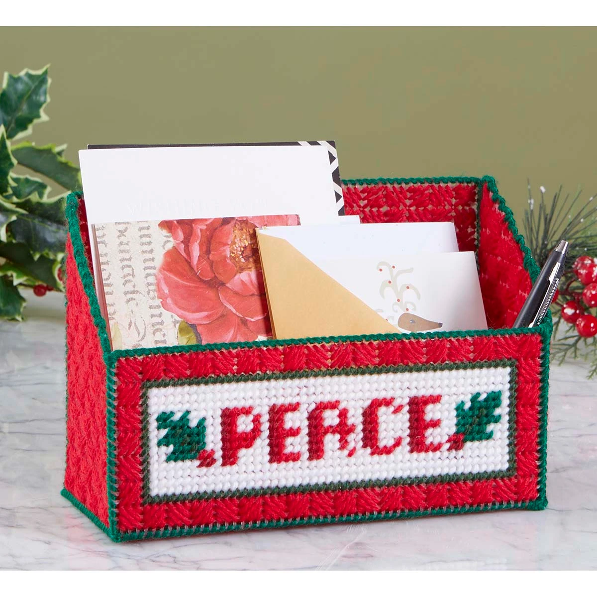 Herrschners Christmas Card Holders Plastic Canvas Free Download
