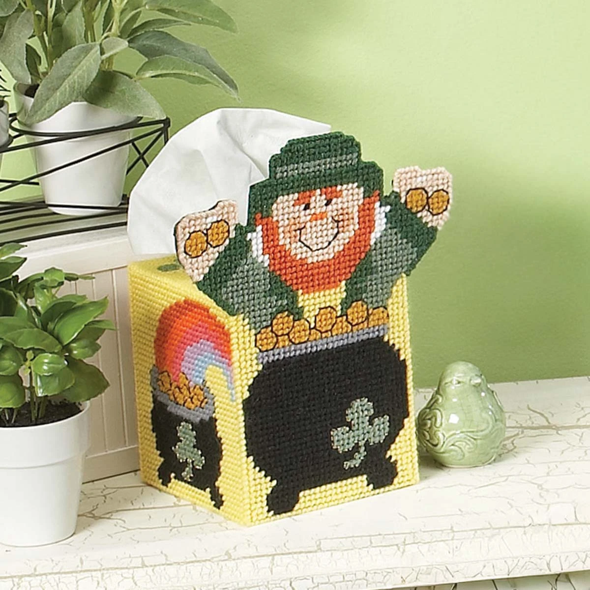 Herrschners Luck Of The Irish Tissue Box Free Download