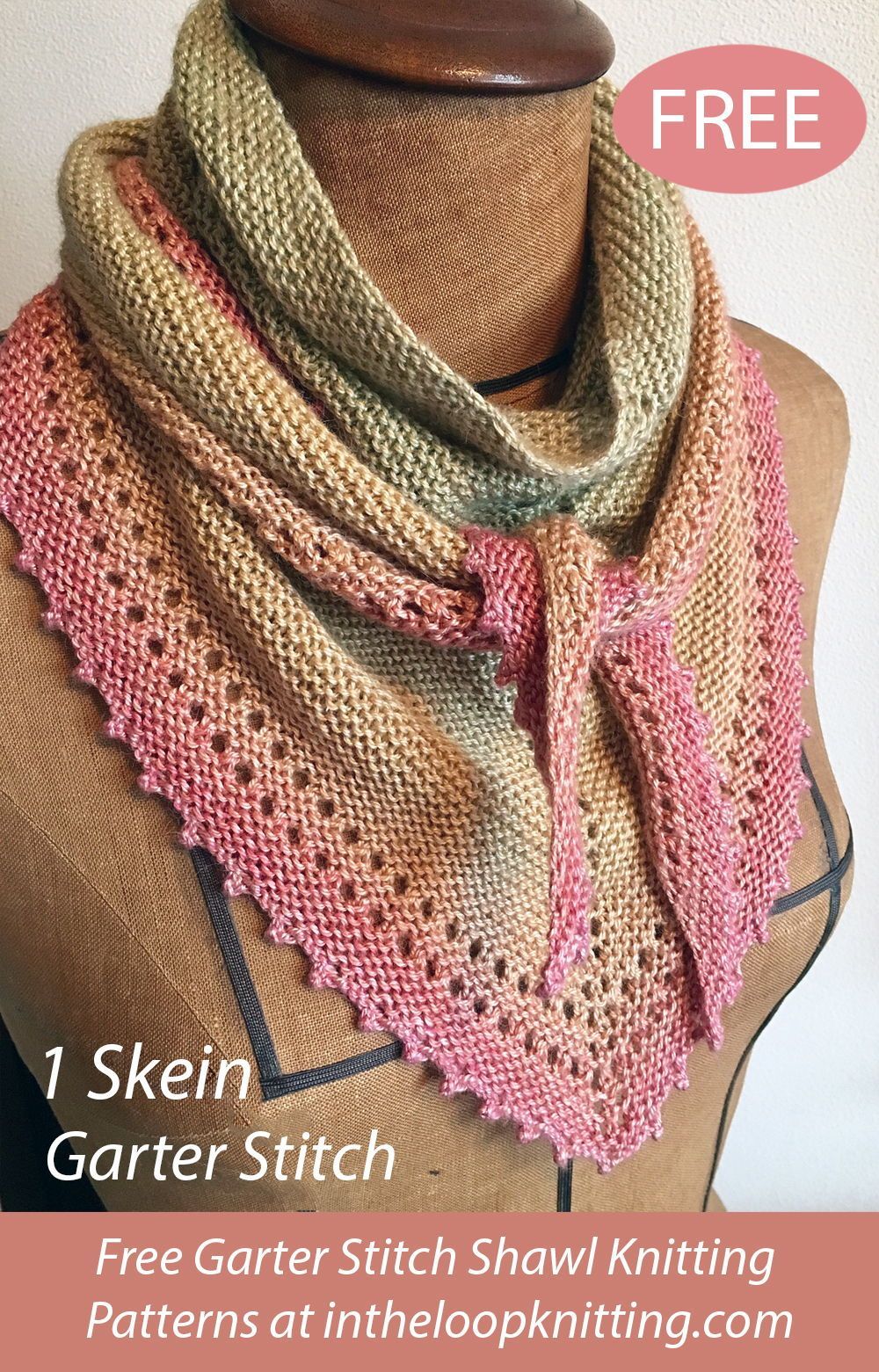 Hitchhiker Shawl Pattern Free