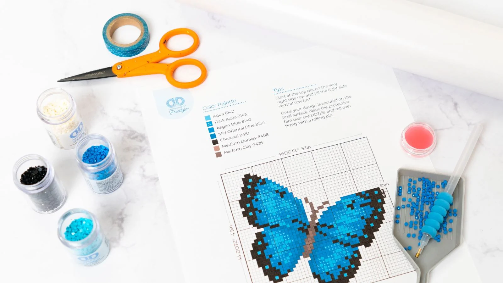 free printable diamond dot patterns