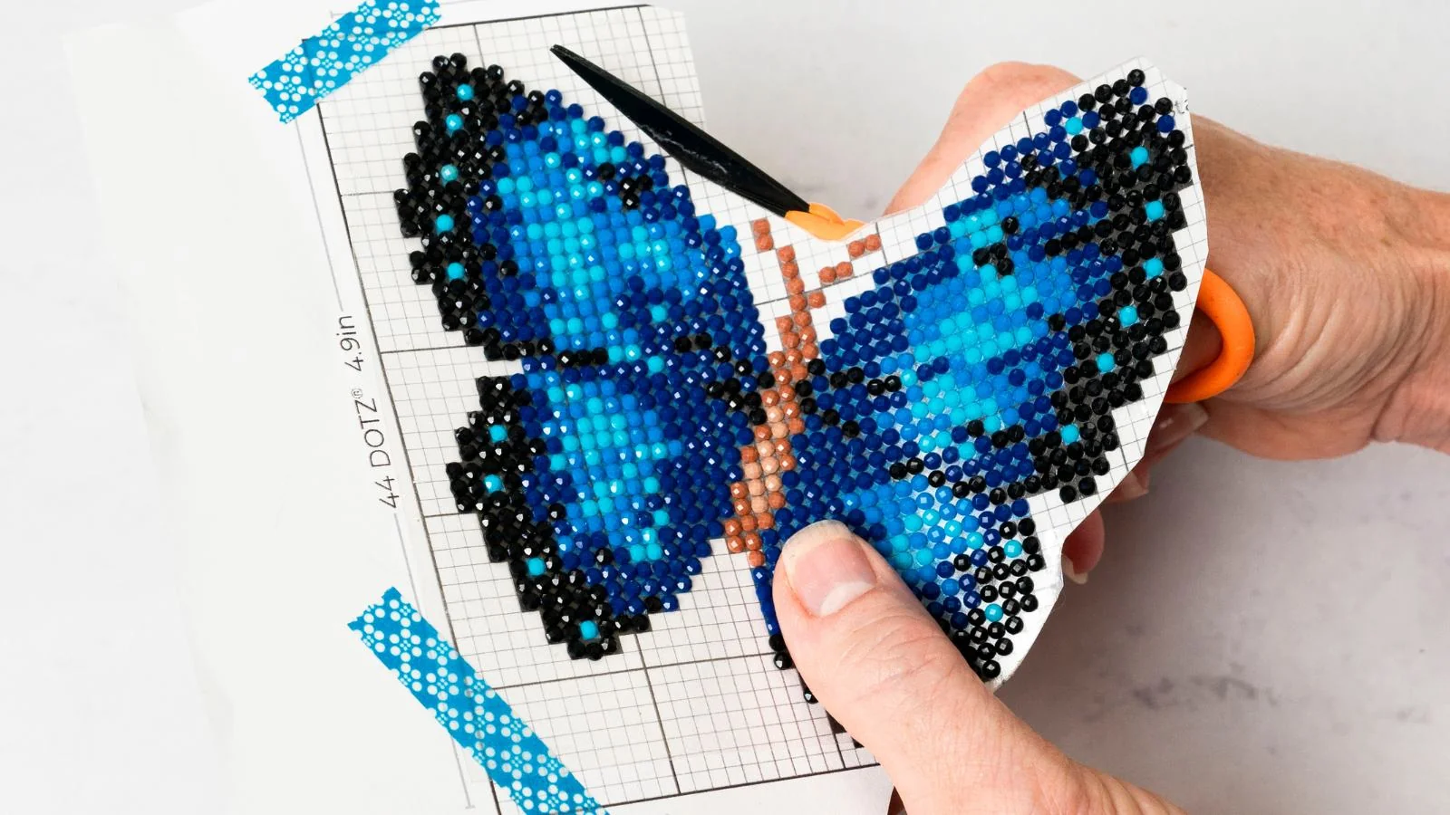 How To Diamond Paint With A Charted Design Free Patterns To Download